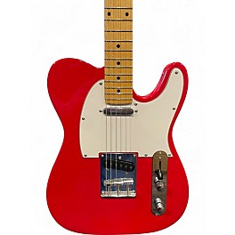 Used Nashville Guitar Works T STYLE Candy Apple Red Solid Body Electric Guitar