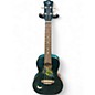 Used Luna UKE OWL C TRANSPARENT BLUE Ukulele thumbnail
