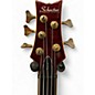 Used Schecter Guitar Research Elite 5 String Crimson Red Trans Electric Bass Guitar