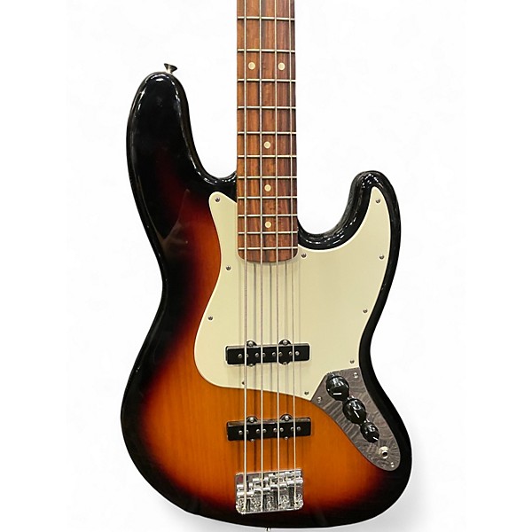 Used Fender 1975 Reissue Jazz Bass Faded Tobacco Electric Bass Guitar