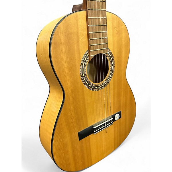 Used Hofner HF12 - LEFT HANDED CEDAR Classical Acoustic Guitar