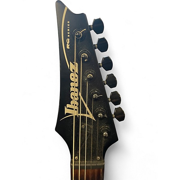 Used Ibanez RGRT421 Black Solid Body Electric Guitar