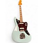 Used Squier Classic Vibe 70's Jaguar Daphne Blue Solid Body Electric Guitar thumbnail