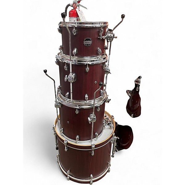 Used Mapex 4 Piece MARS SERIES 4PC Walnut Drum Kit