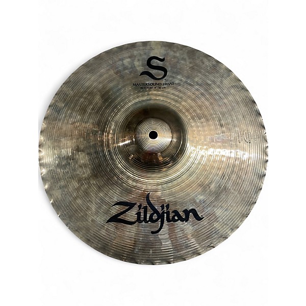 Used Zildjian 14in S Family Mastersound Hi-Hats Pair Cymbal