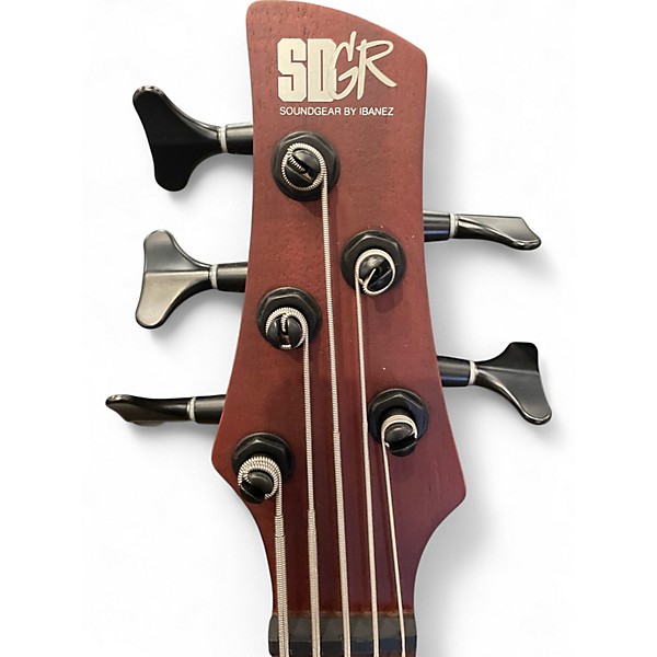 Used Ibanez SR505 5 String Mahogany Electric Bass Guitar