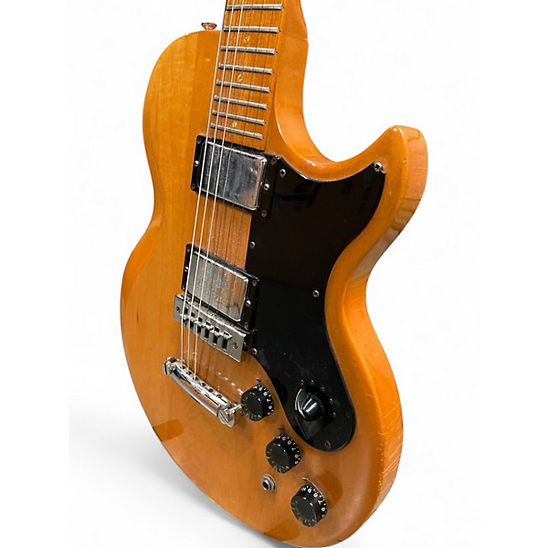 Vintage 1976 Gibson L6S Natural Solid Body Electric Guitar