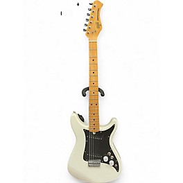 Used Hondo Ii Professional Classic White Solid Body Electric Guitar