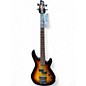 Used Washburn Lyon Power Series 3 Tone Sunburst Electric Bass Guitar thumbnail
