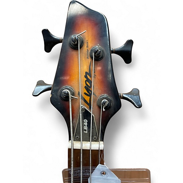 Used Washburn Lyon Power Series 3 Tone Sunburst Electric Bass Guitar