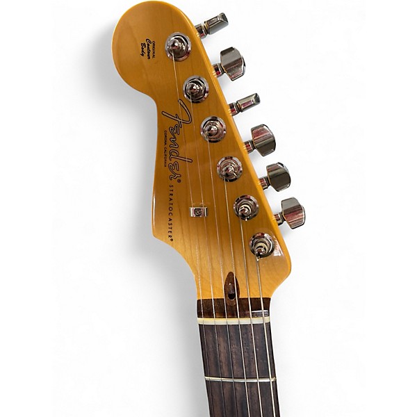 Used Fender American Professional II Stratocaster Left Handed Miami Blue Electric Guitar