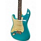 Used Fender American Professional II Stratocaster Left Handed Miami Blue Electric Guitar