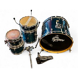 Used Gretsch Drums 5 Piece CATALINA BIRCH Carribean Blue Drum Kit