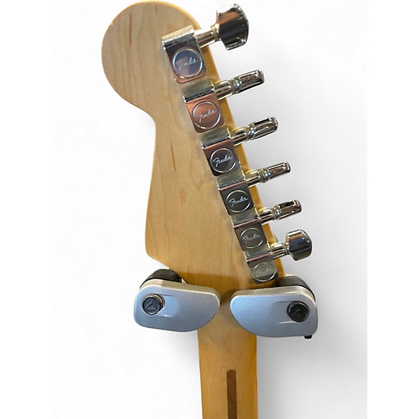 Used Fender American Standard Stratocaster Black Solid Body Electric Guitar