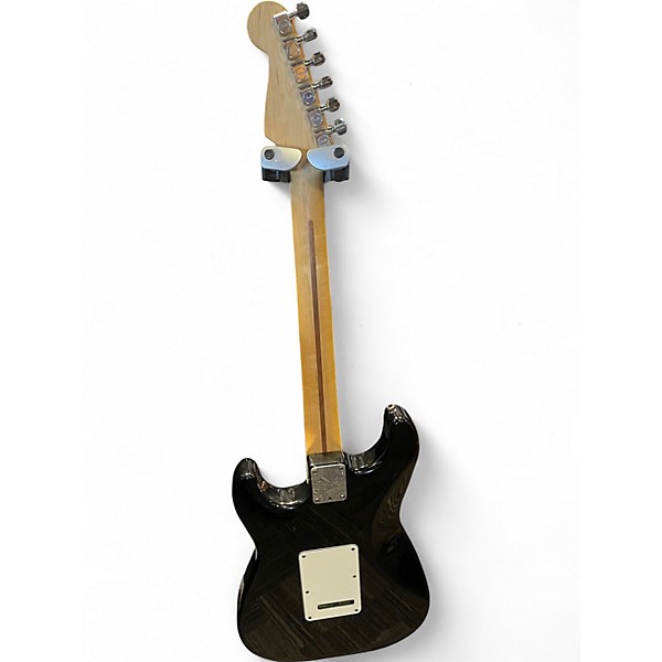 Used Fender American Standard Stratocaster Black Solid Body Electric Guitar