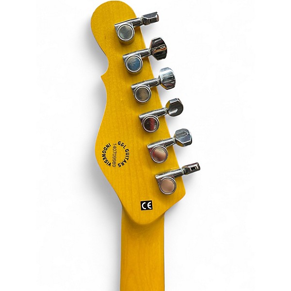 Used G&L ASAT Deluxe Cherry Sunburst Solid Body Electric Guitar