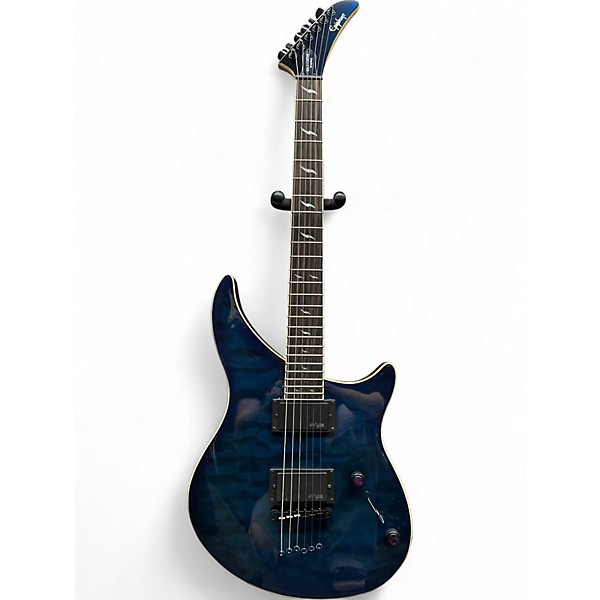 Used Epiphone EM2 CUSTOM PROPHECY Midnight Blue Solid Body Electric Guitar