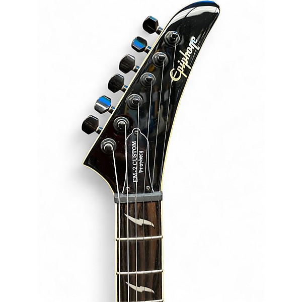 Used Epiphone EM2 CUSTOM PROPHECY Midnight Blue Solid Body Electric Guitar