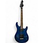 Used Peavey PREDATOR EXP PLUS Blue Solid Body Electric Guitar thumbnail
