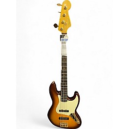 Used Fender 75th Anniversary Commemorative American Jazz Bass 3 Color Sunburst Electric Bass Guitar
