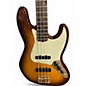 Used Fender 75th Anniversary Commemorative American Jazz Bass 3 Color Sunburst Electric Bass Guitar