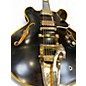 Used ESP ED1233652 BLACK Hollow Body Electric Guitar