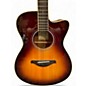 Used Yamaha FSC-TA Brown Sunburst Acoustic Electric Guitar thumbnail