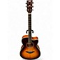 Used Yamaha FSC-TA Brown Sunburst Acoustic Electric Guitar
