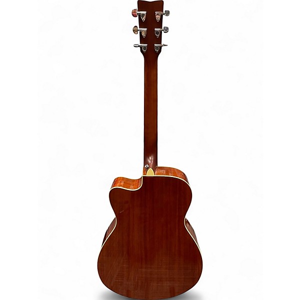 Used Yamaha FSC-TA Brown Sunburst Acoustic Electric Guitar