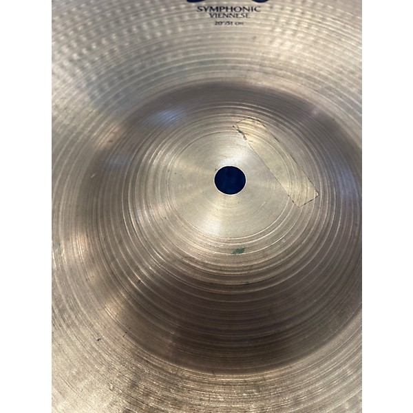 Used Zildjian 20in AVEDIS SYMPHONIC VIENNESE RIDE Cymbal