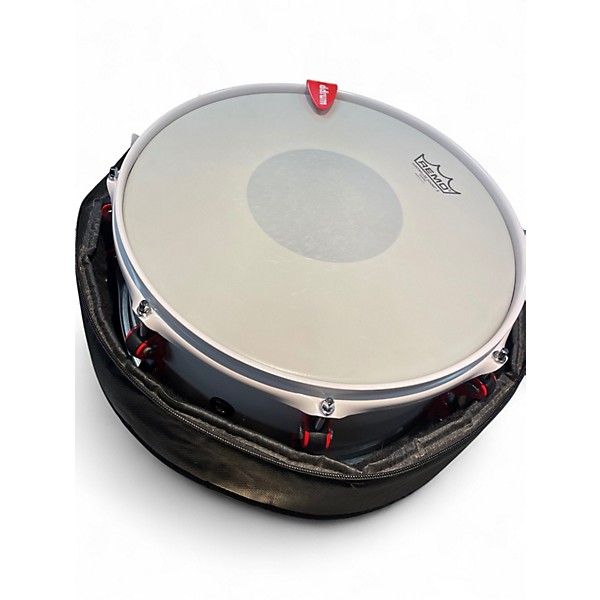 Used ddrum 14in Hybrid Series Snare Alpine White Drum