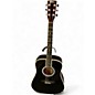 Used Esteban Acoustic Electric AL 100 AND G 10 Amplifier black Acoustic Electric Guitar thumbnail