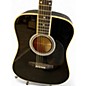Used Esteban Acoustic Electric AL 100 AND G 10 Amplifier black Acoustic Electric Guitar