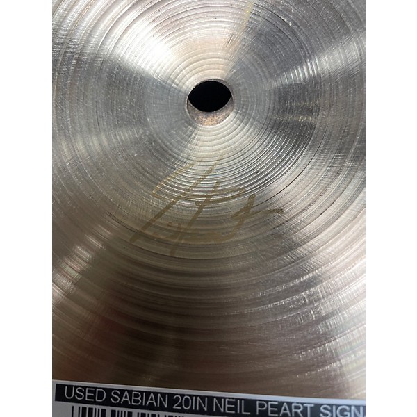 Used SABIAN 20in Neil Peart Signature Paragon CHINESE Cymbal