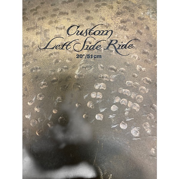 Used Zildjian 20in K CUSTOM LEFT SLIDE RIDE Cymbal