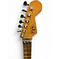 Used 2021 EVH Striped Series Frankie Red with Black and White Stripes Relic Solid Body Electric Guitar