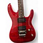 Used Dean Custom 350F Red Solid Body Electric Guitar