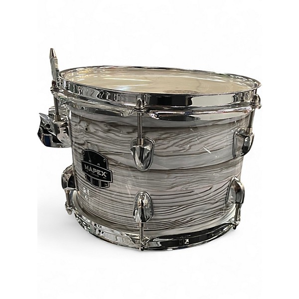 Used Mapex 5 Piece Venus 5-Piece Drum Set White Marblewood Drum Kit