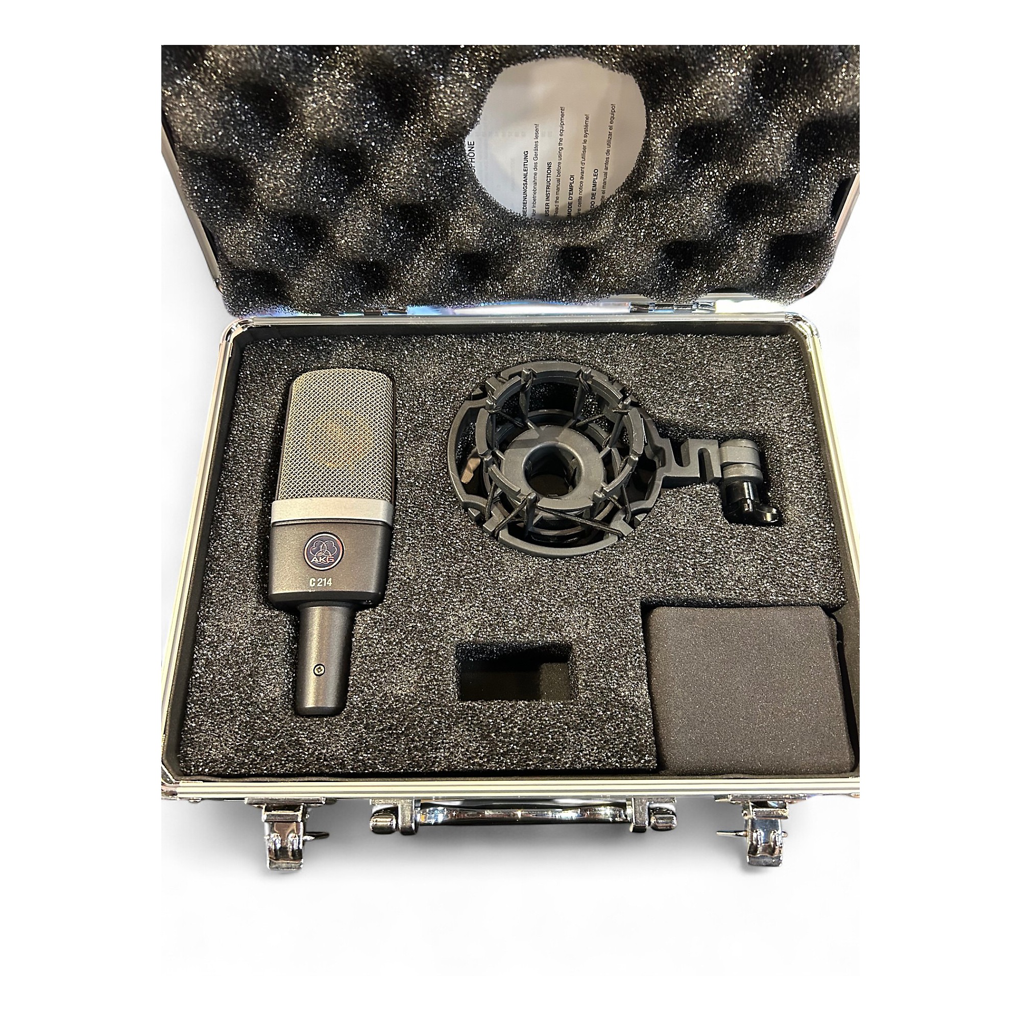 AKG C214 美品 CANAREケーブル付き AKG C214 美品 CANAREケーブル付き
