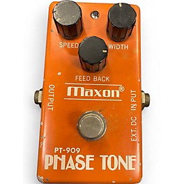 Vintage 1970s Maxon PT-909 PHASE TONE Effect Pedal
