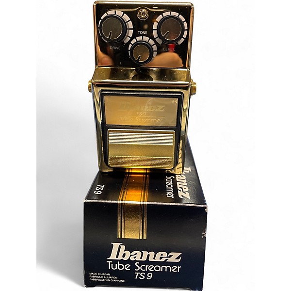 Used 2019 Ibanez Limited Edition TS9 Gold Effect Pedal