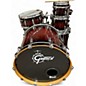 Used Gretsch Drums 7 Piece RENOWN RED CHERRY BURST Drum Kit thumbnail
