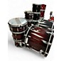 Used Gretsch Drums 7 Piece RENOWN RED CHERRY BURST Drum Kit