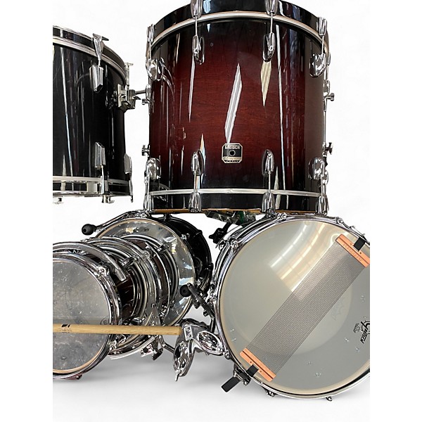 Used Gretsch Drums 7 Piece RENOWN RED CHERRY BURST Drum Kit