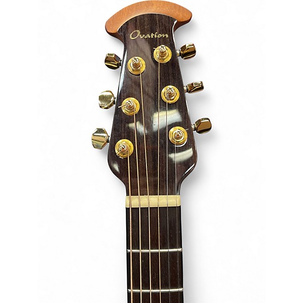 Used Ovation Celebrity CE44P Natural Acoustic Electric Guitar