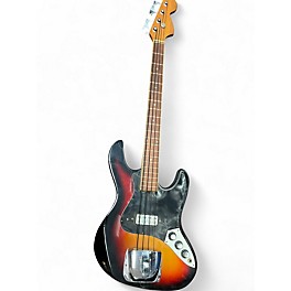 Used Teisco 1960s 4 string bass 2 Color Sunburst Electric Bass Guitar