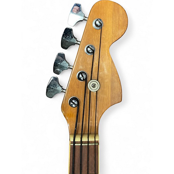 Used Teisco 1960s 4 string bass 2 Color Sunburst Electric Bass Guitar