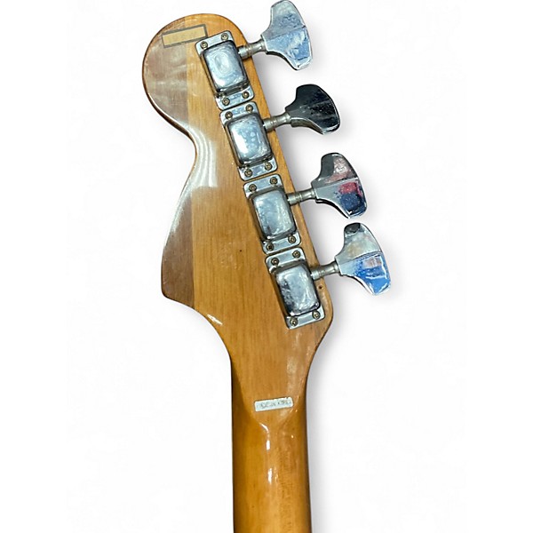 Used Teisco 1960s 4 string bass 2 Color Sunburst Electric Bass Guitar