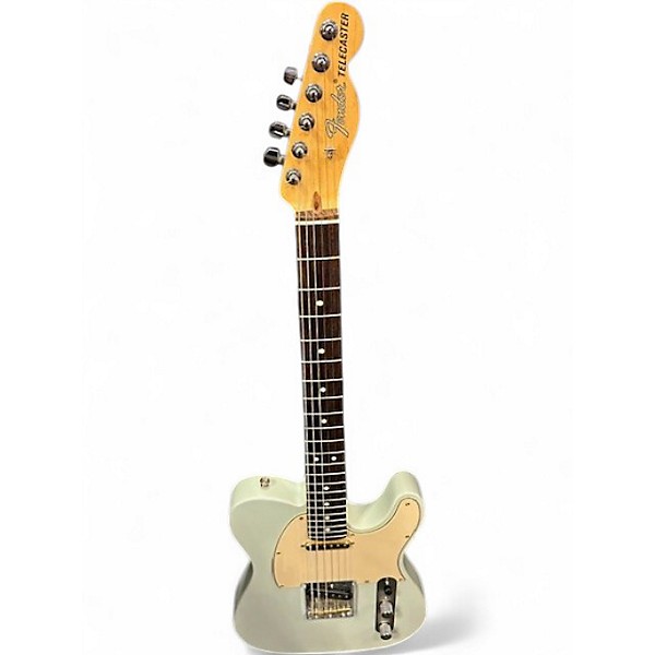 Used Fender American Performer Telecaster Satin Sonic Blue Solid Body Electric Guitar
