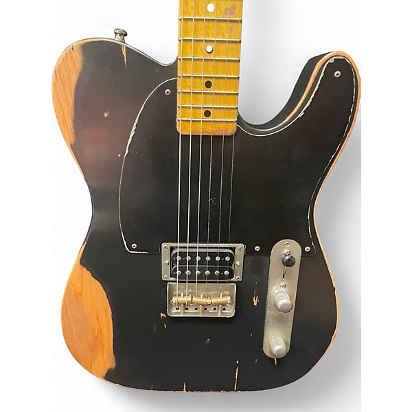 Used 2023 Nash Guitars E-1HB Black Solid Body Electric Guitar